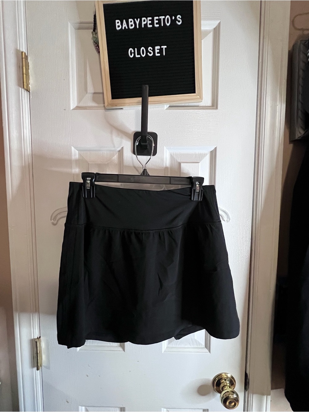 Yogalicious Black LightStreme Speed Trap Skort